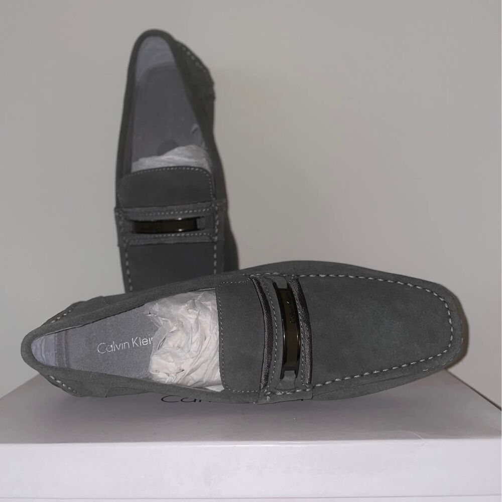 Calvin Klein Men’s Size 12M Loafers – MIDEN SUEDE